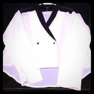 Colorblock blouse